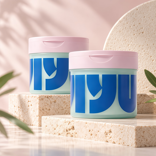 JIYU Cleansing Polish Pads - Korean Skincare for Clogged Pores, Breakouts & Uneven Skin Texture - Face Exfoliating Pads with Glycolic Acid (AHA), Salicylic Acid (BHA) & Niacinamide - 60 Count